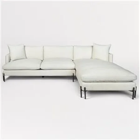 Sectional with Right Facing Chaise
